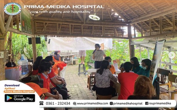 Kegiatan Bakti Sosial Deteksi Dini Kanker Serviks Prima Medika Hospital dan ROTARY Bali