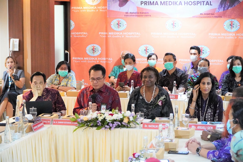 Prima Medika Hospital Mendapatkan Kunjungan dari Executive Director United Nations Population Fund (UNFPA) Dr Natalia Kanem