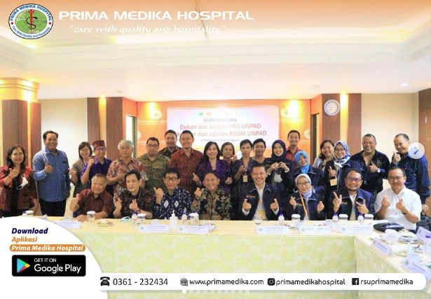 Prima Medika Hospital menerima kunjungan kerja Fakultas Kedokteran Gigi (FKG ) Universitas Padjajaran