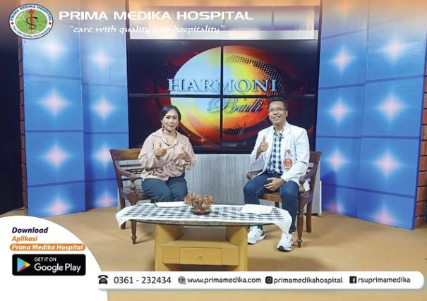 Prima Medika Hospital kembali hadir dalam Talkshow Kesehatan pada acara Harmoni Bali TV