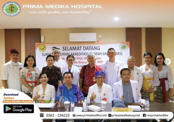 Prima Medika Hospital telah melaksanakan Survei Akreditasi Rumah Sakit Kementrian Kesehatan Republik Indonesia)